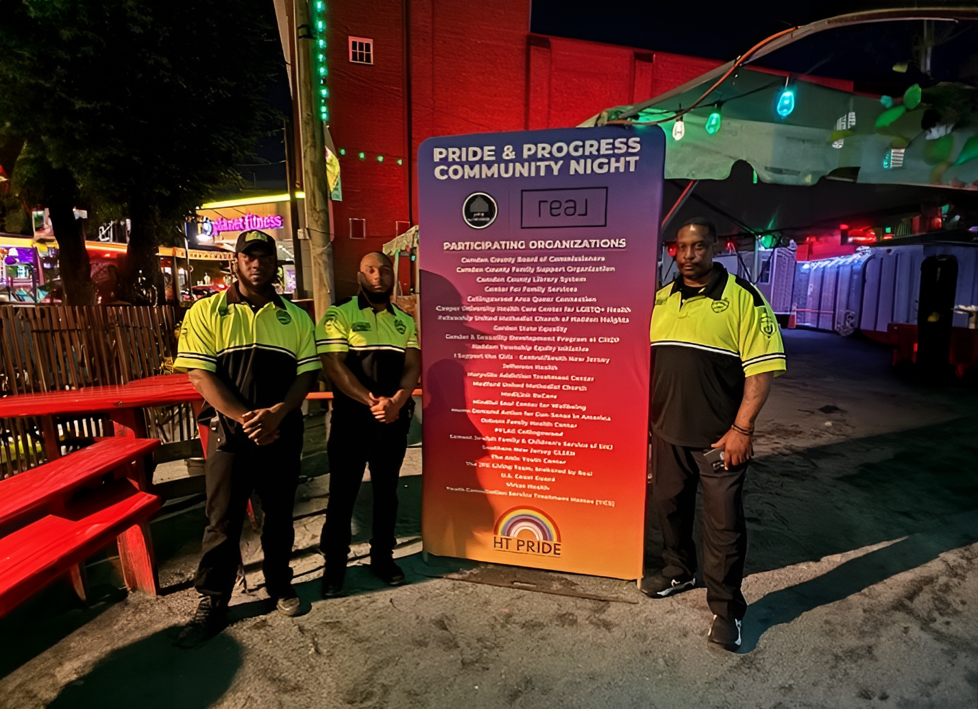 Uniform Security For Haddon Township Pride Community Night